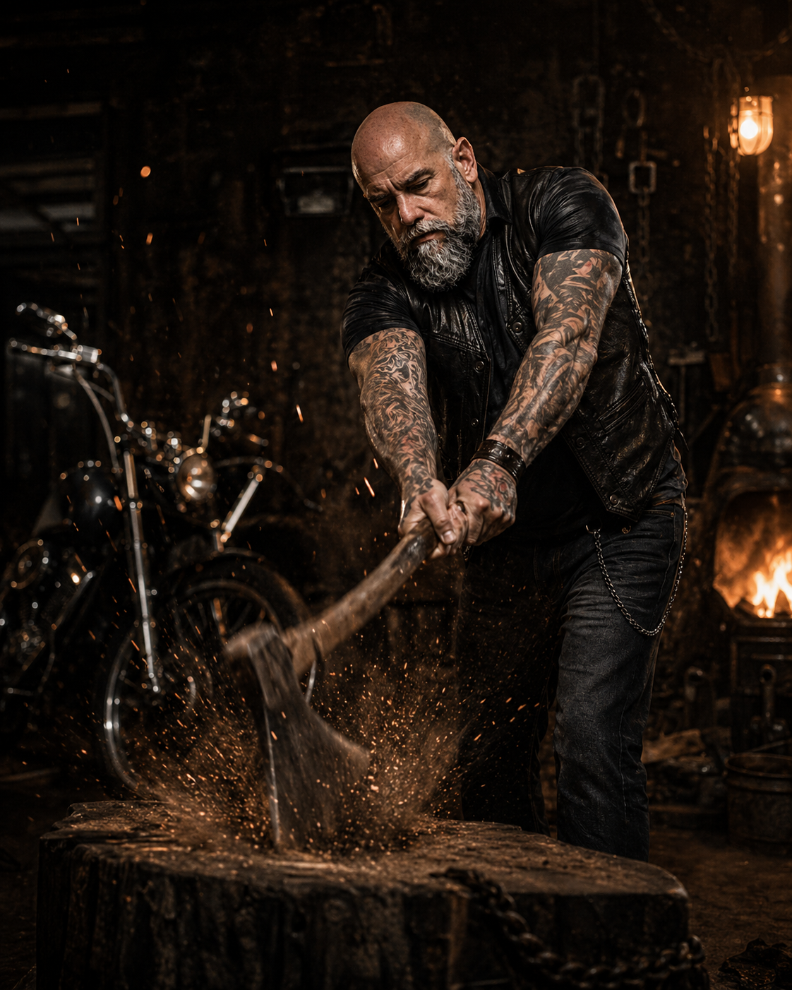 AXE DROP #0070 Title: KNOW YOUR LIMITS. THEN BREAK THEM.